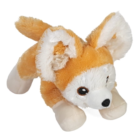 Wild Republic Ecofuzzies Fennec Fox Stuffed Animal 7 Inches Plush Toy Fill is Spun Recycled Water Bottles