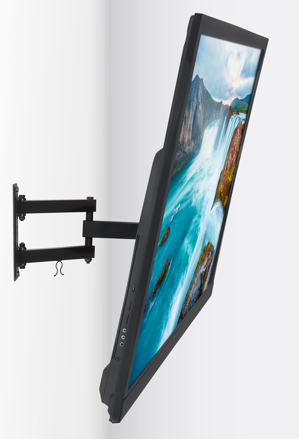 Mount-It! Full Motion TV Wall Mount, 17" Extension, Fits 37" to 70" TV's, Capacity 77 lbs., Heavy Duty