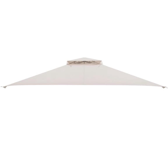 10x12 Feet Gazebo Replacement Top with Air Vent and Drainage Holes