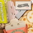 thumbnail image 2 of 6 uds.-Clips para bolsas fiables-Clips para bolsas versátiles para patatas fritas-Clips para alimentos fáciles de usar-Sellador de virutas duradero-Clip reutilizable para bolsas de patatas f, 2 of 5