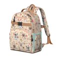 thumbnail image 2 of Yorkie with Flowers Backpack for School,Cute School Bag,Schoolbag with Adjustable Shoulder Straps & Padded Back,15.25"x11.5"x5.25", 2 of 6