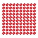 thumbnail image 4 of Cubierta de tapa de extremo roja, cubierta de tapa de extremo de 100 piezas Cubierta de rosca de tornillo Cubierta de tapa de extremo Lograr más, 4 of 8