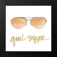 thumbnail image 2 of Loreth, Lanie 12x12 Black Modern Framed Museum Art Print Titled - Inspired Sunglasses IV, 2 of 5