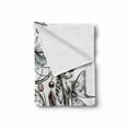 thumbnail image 2 of Ethnic Soft Flannel Fleece Throw Blanket, Collect Your Happy Dreams Words with Dreamcatcher and Butterflies Pattern, Cozy Plush for Indoor and Outdoor Use, 50" x 60", Multicolor, by Ambesonne, 2 of 6