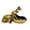 Gold, variant on Synthetic Resin Alligator Shape Organizers For Candy And Keys Home Decors Bowl