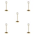 thumbnail image 2 of Baohd Contemporary Table Number Holder Photo Stand for Trendy Hotel Settings Gold 15cm 5Set, 2 of 6