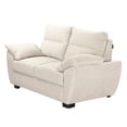 thumbnail image 2 of Sala 2-2 TRINITY Venecia ( 2 piezas Love Seat ) Crema, 2 of 8