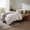 White-King, variant on King Size White Viscose Quilted Down Alternative All Season Bedding Comforter