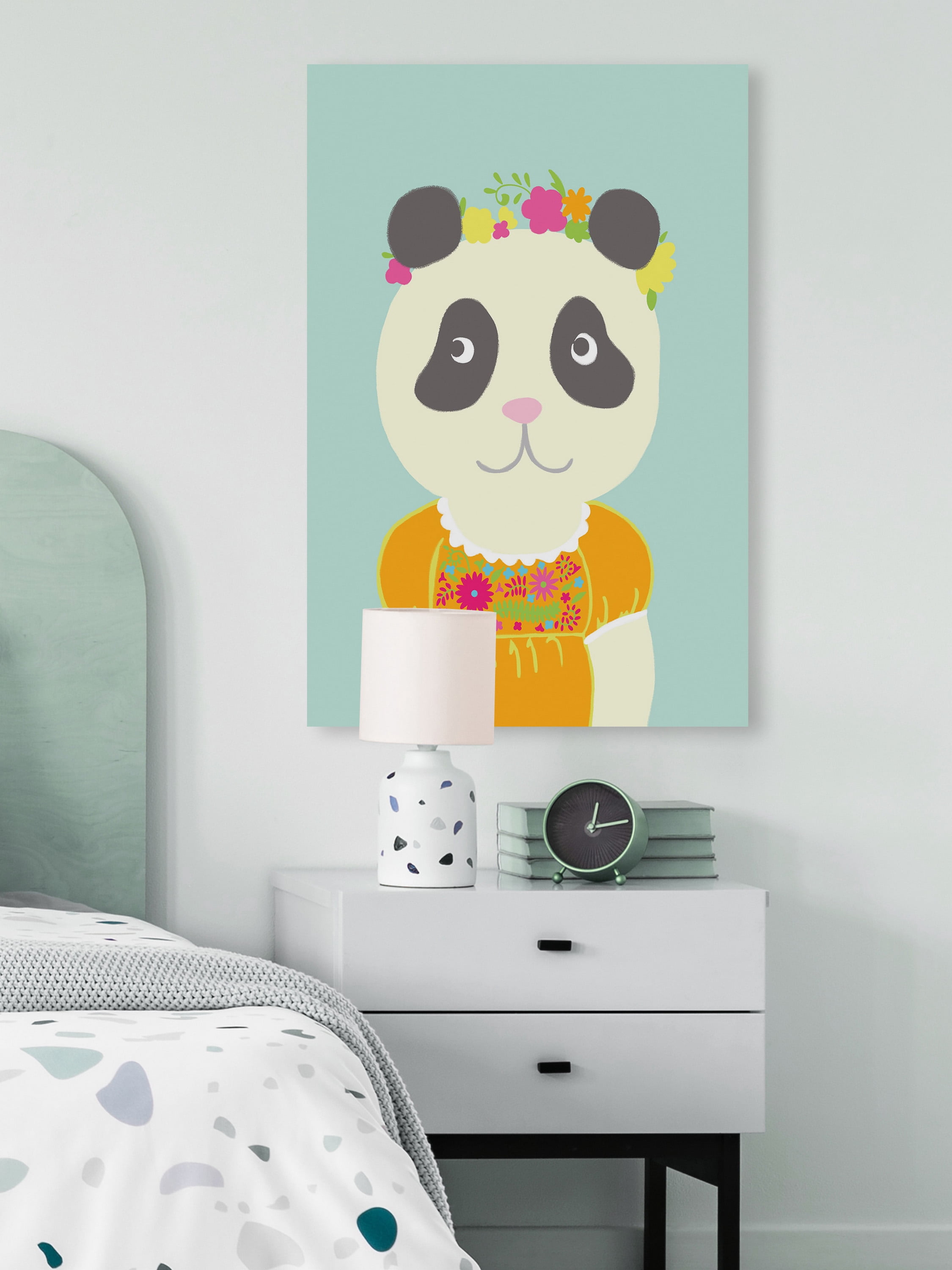 Marmont Hill Fancy Animals IV Canvas Wall Art