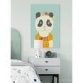 thumbnail image 4 of Marmont Hill Fancy Animals IV Canvas Wall Art, 4 of 7