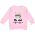 thumbnail image 2 of Inktastic My Mimi Loves Me Granddaughter Bunny Toddler Sweatshirt, 2 of 4