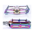 thumbnail image 2 of Pedales de bicicleta Naiovety 1 par de Metal CNC Accesorios ciclismo colorido rojo negro, 2 of 6