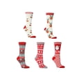 thumbnail image 3 of Kmbangi Kids Christmas Cotton Socks, Santa Elk Printed Winter Socks, Sports Sleep Home Stockings, 3 of 3
