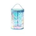 thumbnail image 2 of Transparent Water Repellent Travel Storage Bag with Star Pattern, Large Capacity PVC Toiletry Cosmetic Bag, Portable Leakproof Makeup Organizer, 2 of 6