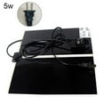 thumbnail image 2 of HLONK Reptile Heating Pad  5/7/14/20W Waterproof Reptile Heat Pad Under Tank Terrarium  Safety Adjustable Reptile Heat  for Turtle  Tortoise  Snakes    Gecko, 2 of 8