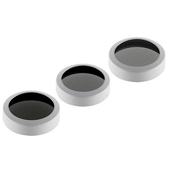 Ensemble de Filtres Phantom 4 Authentique Lot de 3 (ND4, ND8, ND16) Compatible avec DJI Phantom 4 (Pas pour Phantom 4 Pro) -OEM