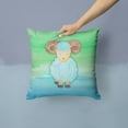 thumbnail image 2 of Carolines Treasures BB7418PW1414 Ram Sheep Watercolor Fabric Decorative Pillow  14Hx14W multicolor, 2 of 4