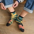 thumbnail image 3 of Naloa Cat Hiding In Potted Plants Ankle Socks for Women Non Slip Socks No Show Socks Classic Low Cut Casual Socks Casual Socks, 3 of 7