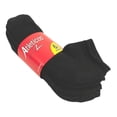 thumbnail image 3 of Set de tines Atleticos Talla G para Caballero Negro 6 Pares, 3 of 4