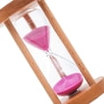 thumbnail image 3 of 10 Min Vintage Hourglass Sand Timer Sandglass Clock Home Study Room Office pink, 3 of 4