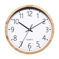 thumbnail image 1 of Reloj de pared silencioso, redondo, moderno, de 12 pulgadas, para colgar en la pared, decorativo, para cocina, oficina, dormitorio, decoración del, 1 of 9