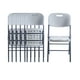 thumbnail image 5 of Mesa Plegable Blanca 180 cm + 6 Sillas Plegables Blancas LOOMBER, 5 of 5