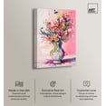 thumbnail image 2 of Burst of Color Vase Canvas Graffiti Pop Art by Art Remedy, Gallery Wrapped, 24" x 36", 2 of 7