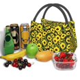 thumbnail image 3 of Balery Sunflowers In Vintage Bolsa de Aislamiento Portátil – Bolsa de Almuerzo con Forro de Aluminio Mejorado, Funda Impermeable y Fácil de Limpiar para Picnic y Caja de Almuerzo, 3 of 6
