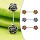 thumbnail image 5 of 6x Protector De Pezón Con Forma De Flor De Rosa, Piercing Para El Cuerpo, Piercing Para El Pezón, Anillos Para El Pezón Para Mujeres Y Damas, 5 of 8