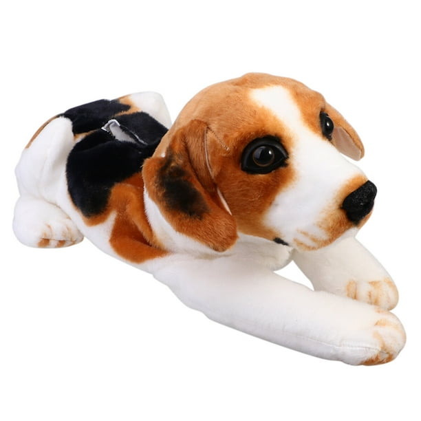 caja de pañuelos con diseño de perro de peluche Beagles Spot, creativa caja de pañuelos con dibujos animados, para casa, coche y restaurante.