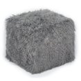 thumbnail image 1 of Tibetan Sheep Pouf - Grey, 1 of 1