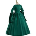 thumbnail image 4 of Women’s Anne Boleyn Tudor Queen Renaissance Elizabethan Style Ball Gown Dress Set, 4 of 6