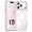 Pink, variant on GAOBAO Magnetic Clear Case for iPhone 17 Pro Max, Compatible with MagSafe, Shockproof Bumper with Camera Control Button Cutout, Anti-Yellowing Slim Cover, Pink