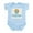 Sky Blue, variant on CafePress - Future Chemist Like Daddy Baby Infant Bodysuit - Baby Light Bodysuit, Size Newborn - 24 Months