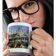 thumbnail image 2 of 3dRose, USA, California. San Francisco, the Painted Ladies., 15oz Two-Tone Black Mug, 2 of 7