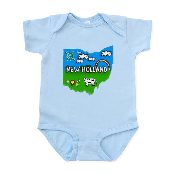 CafePress - New Holland Body Suit - Baby Light Bodysuit, Size Newborn - 24 Months