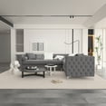 Morden Fort Sectional Sofa Living Room Furniture Sets Couches Grey