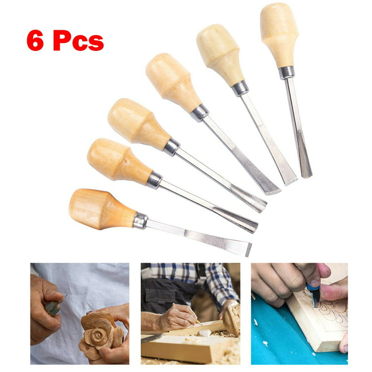 Leke Craft Hand Tool Carving Chisels Wood Carving Chisels DIY Tool For  Woodcut 