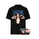 thumbnail image 5 of Camiseta Zahide informal de algodón para mujer, camiseta de manga corta de gran tamaño Harajuku Y2k, camiseta pesada Merch, camiseta Unisex con cuello redondo para hombre y mujer, 5 of 5