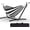 Dark gray and white stripes, variant on Double Hammock, Heavy Duty Portable, 500 lb Weight Capacity, Perfect for Both Indoors and Outdoors, 2 Person Hammock with Carrying Bag
