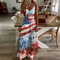 thumbnail image 3 of 4th of July Design Sleeveless Dress Woman Fashion Long Dresses Women's Summer Suit Dress 2025, 3 of 7
