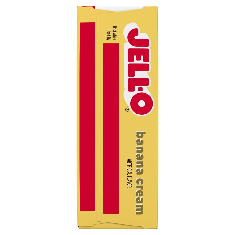 Jell-O, Instant Pudding Pie Filling, 5.1 oz, Banana Cream