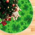thumbnail image 3 of Easter Eggs Bunny Tree Skirt 36 in Rabbits Peeps Egg Christmas Tree Skirt Floral Flowers Xmas Tree Skirts Stand Mat Easter Holiday Party Garden for Indoor Outdoor Home Office Ornaments, 3 of 6