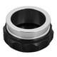 thumbnail image 1 of Kit de tapa de cuello de llenado de tanque de agua de combustible 1.9in Diámetro interior Aluminio Universal para automóvil Negro, 1 of 20