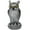B, variant on KMSS 1pack Fake Owl Decoy to Keep Birds Away Garden Decoration Bird Scare Devices for Garden Outdoor Yard