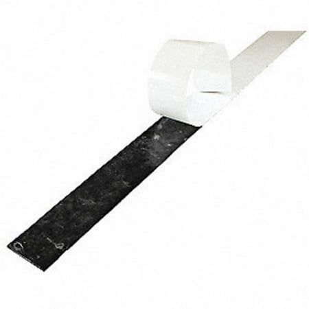 

1040-1-2HGWTAPE 8 in. x 1 ft. Tape High Grade Neoprene Black Rubber Strip - 40A Adhesive Backing - 0.5 in. Thickness