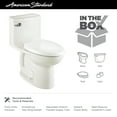 thumbnail image 5 of American Standard Compact Cadet 3 1-Piece 1.28 GPF Porcelain Enamel Elongated Toilet White, With Seat, 5 of 7