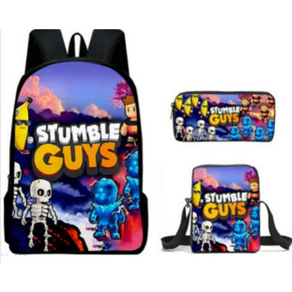 Cartoon Ninja Lego Children'S Backpack Primary And Secondary School Students Large Capacity Leisure Schoolbag Three-Piece Set 7 -WEVALLEY