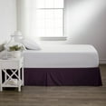 thumbnail image 2 of iEnjoy Home 8-PC Premium Pleated Dust Ruffle Queen Bed Skirt in Purple, 2 of 3