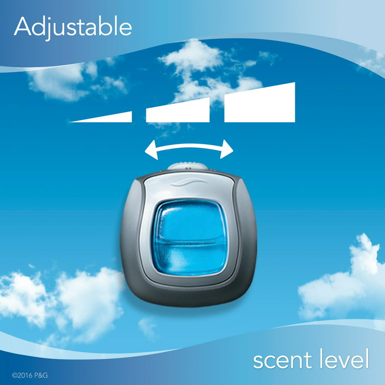 smart car air freshener with three adjustable intensity